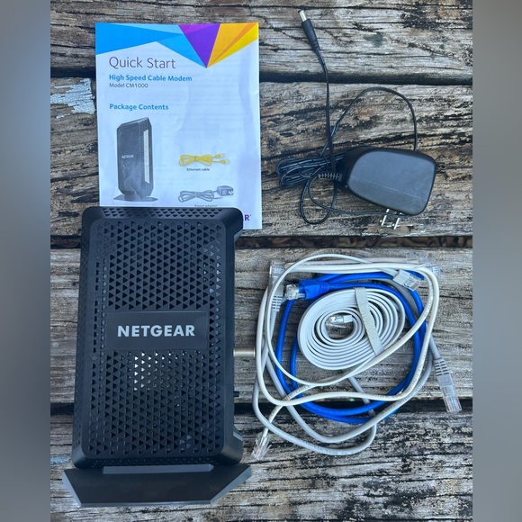 NETGEAR CM1000 Ultra-High Speed DOCSIS 3.1 Cable Modem Black M8 - Picture 2 of 8